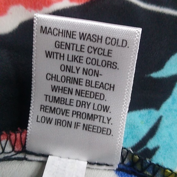 XHILARATION, FLORAL PRINT SLEEVELESS HIGH-LOW DRESS, COLOR: COLORFUL, SIZE:M - Picture 6 of 10